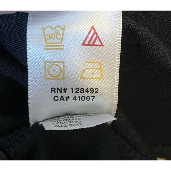 Greg Norman Play Dry Black Dri Fit Polo Shirt Men’s Large Stretch 100% Polyester - Picture 5 of 6